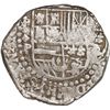 Image 1 : BOLIVIA, Potosí, cob 8 reales, 1624 (date as 16ZIIII) P/T, quadrants of cross transposed ("flat" lio