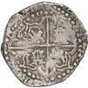 Image 2 : BOLIVIA, Potosí, cob 8 reales, 1624 (date as 16ZIIII) P/T, quadrants of cross transposed ("flat" lio