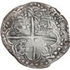 Image 2 : BOLIVIA, Potosí, cob 8 reales, Philip IV, assayer T (early 1620s), quadrants of cross transposed, "f