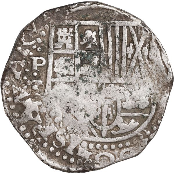 BOLIVIA, Potosí, cob 8 reales, 1633 T, ex-Americas.