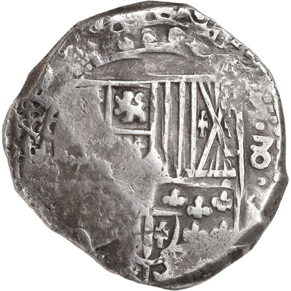 BOLIVIA, Potosí, cob 8 reales, 1636 (T or TR).