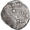 Image 1 : BOLIVIA, Potosí, cob 8 reales, 1636 (T or TR).