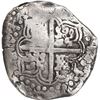 Image 2 : BOLIVIA, Potosí, cob 8 reales, 164(6-7) T, rare.