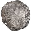 Image 1 : BOLIVIA, Potosí, cob 8 reales, Philip II, assayer A.