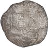 Image 1 : BOLIVIA, Potosí, cob 8 reales, Philip II, assayer B (5th period, borders of x's).