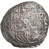 Image 1 : BOLIVIA, Potosí, cob 8 reales, Philip III, assayer Q/R (curved leg), rare.