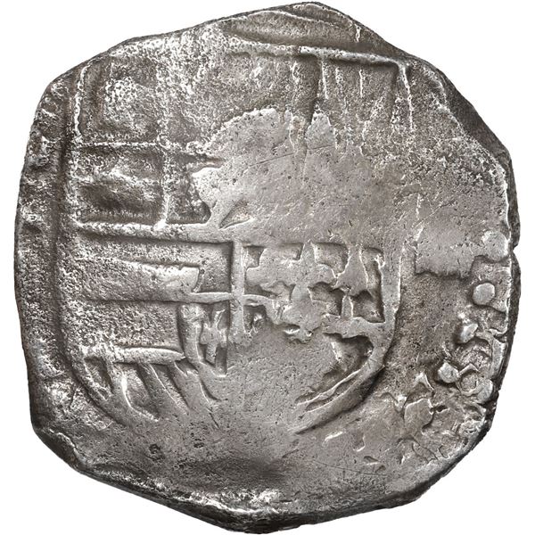 BOLIVIA, Potosí, cob 4 reales, 1619 T, ex-Heber.