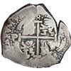 Image 2 : BOLIVIA, Potosí, cob 8 reales, 1658 E, denomination 8 above cross.