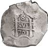 Image 1 : BOLIVIA, Potosí, cob 8 reales, 1701 Y, NGC VF 20.