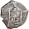 Image 1 : BOLIVIA, Potosí, cob 8 reales, 1712 Y.