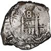 Image 1 : BOLIVIA, Potosí, cob 8 reales, 1731 M.