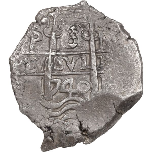 BOLIVIA, Potosí, cob 8 reales, 1740 M.