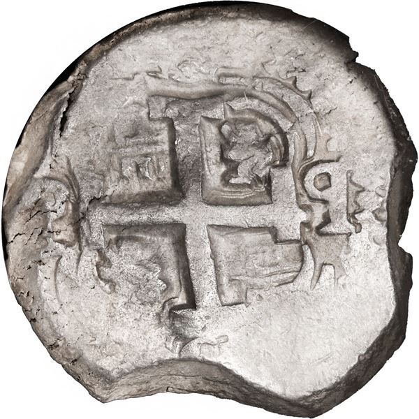 BOLIVIA, Potosí, cob 8 reales, 1751 q, NGC AU 50.