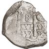 Image 1 : BOLIVIA, Potosí, cob 8 reales, 1753 C/q, rare.