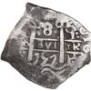 Image 1 : BOLIVIA, Potosí, cob 8 reales, 1757 q.