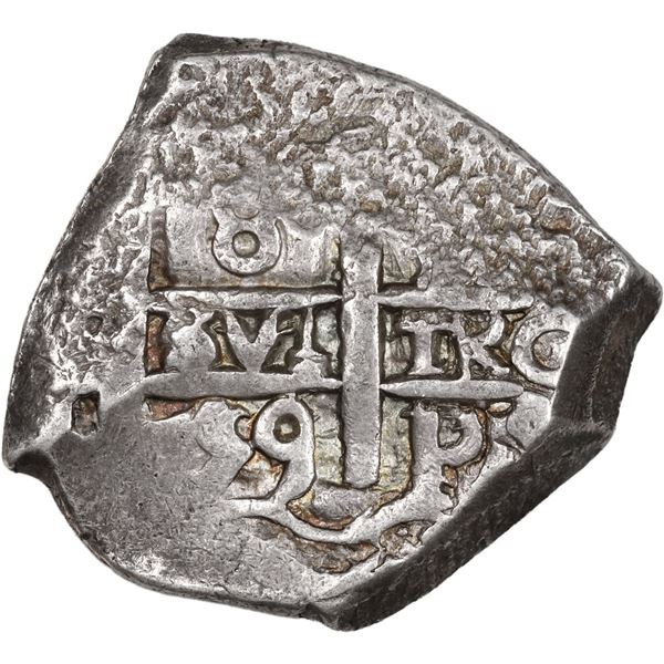 BOLIVIA, Potosí, cob 8 reales, 1759 q.