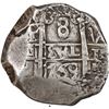 Image 1 : BOLIVIA, Potosí, cob 8 reales, 1769 V-Y.