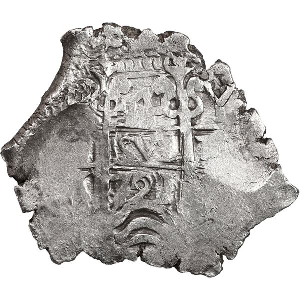 BOLIVIA, Potosí, cob 4 reales, 1721 Y.