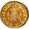Image 2 : BOLIVIA, Potosí, gold bust 1 escudo, Charles IV transitional (bust of Charles III, ordinal IV), 1790