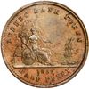 Image 1 : CANADA, Montreal, Quebec Bank, copper "habitant" 1 sou / half penny token, 1852, ex-Loye, ex-Oppenhe
