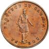 Image 2 : CANADA, Montreal, Quebec Bank, copper "habitant" 1 sou / half penny token, 1852, ex-Loye, ex-Oppenhe