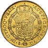 Image 2 : CHILE, Santiago, gold bust 4 escudos, Charles III, 1781 DA, very rare, NGC AU 53, finest and only ex