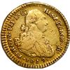 Image 1 : CHILE, Santiago, gold 1 escudo, Ferdinand VII (bust of Charles IV), 1817 FJ, PCGS XF40, finest and o