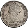 Image 1 : CHILE, Santiago, bust 8 reales, Charles III, 1784 DA, large over small mintmark, very rare, NGC XF d