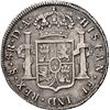 Image 2 : CHILE, Santiago, bust 8 reales, Charles III, 1785/4 DA, very rare, NGC VF 20 (Colección Val y Mexía 