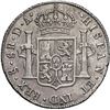 Image 2 : CHILE, Santiago, bust 8 reales, Charles III, 1786 DA, very rare, NGC VF 30 (Colección Val y Mexía La