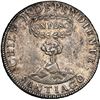 Image 2 : CHILE, Santiago, "volcano" peso, 1821 FD, NGC AU 58.