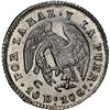 Image 1 : CHILE, Santiago, ½ real, 1840 IJ, NGC MS 66 (Colección Val y Mexía Label), finest known in NGC censu