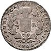 Image 2 : CHILE, Santiago, ½ real, 1844 IJ, NGC MS 65 (Colección Val y Mexía Label).