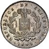 Image 2 : CHILE, Santiago, ½ real, 1849 ML, NGC MS 63 (Colección Val y Mexía Label), finest known in NGC censu