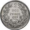 Image 2 : CHILE, Santiago, 2 pesos, 1927, NGC MS 61 (Colección Val y Mexía Label).