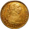 Image 1 : COLOMBIA, Popayán, gold bust 2 escudos, Charles III, 1788 SF, PCGS AU55, finest known in PCGS census