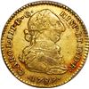 Image 1 : COLOMBIA, Bogotá, gold bust 2 escudos, Charles III, 1789/79 JJ, rare, PCGS XF40, finest and only exa