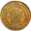 Image 2 : COLOMBIA, Bogotá, gold bust 2 escudos, Charles III, 1789/79 JJ, rare, PCGS XF40, finest and only exa