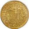 Image 2 : COLOMBIA, Popayán, gold bust 2 escudos, Charles IV transitional (bust of Charles III, ordinal IV), 1