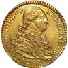 Image 1 : COLOMBIA, Popayán, gold bust 2 escudos, Charles IV, 1791 SF, NGC MS 61, finest known in NGC census.