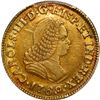 Image 1 : COLOMBIA, Popayán, gold bust 1 escudo, Charles III (bust of Ferdinand VI), 1769/7 J, PCGS AU50, fine