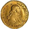 Image 1 : COLOMBIA, Popayán, gold bust 1 escudo, Ferdinand VII (bust of Charles IV), 1814 JF, PCGS AU50.