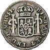 Image 2 : COLOMBIA, Bogotá, bust ½ real, Charles III, 1777 JJ, very rare, NGC F 15, finest known in NGC census
