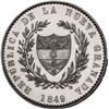Image 1 : COLOMBIA, Bogotá, pattern 8 reales, 1849, plain edge, rare, PCGS SP62, ex-Eldorado.