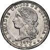 Image 1 : COLOMBIA, Medellín, 1 peso, 1870, NGC UNC details / cleaned, ex-Toulemonde.