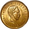 Image 1 : CUBA, struck at the Philadelphia mint, gold 5 pesos, 1915, José Martí, NGC MS 63.