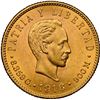 Image 1 : CUBA, struck at the Philadelphia mint, gold 5 pesos, 1916, José Martí, NGC MS 61.
