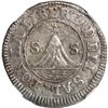 Image 1 : EL SALVADOR, San Salvador, provisional 1 real, 1835, POR LA LIBERTAD DEL SAL, NGC VF 35.