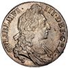 Image 1 : GREAT BRITAIN, London, England, crown, William III, 1695, first bust, first harp, OCTAVO on edge, PC