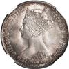 Image 1 : GREAT BRITAIN, London, 2 shillings (florin), Victoria, 1859, Gothic Style, NGC MS 65, "top pop."